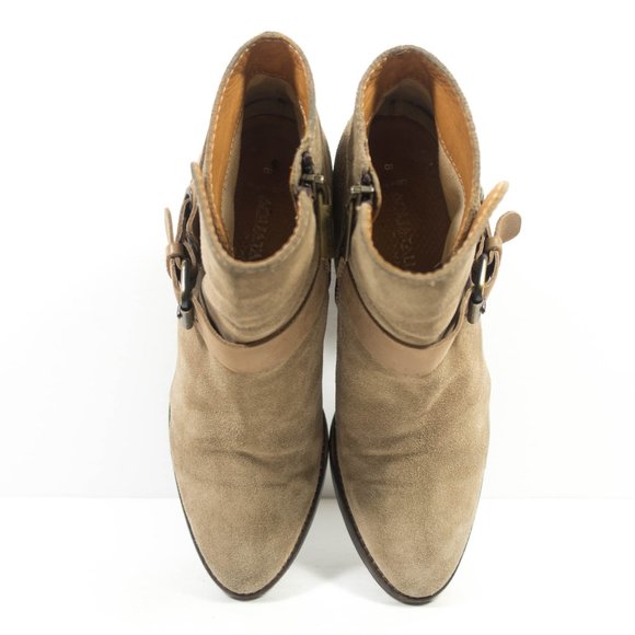 Aquatalia Liana Suede Leather Boots - Women's Size 8 - Picture 7 of 9